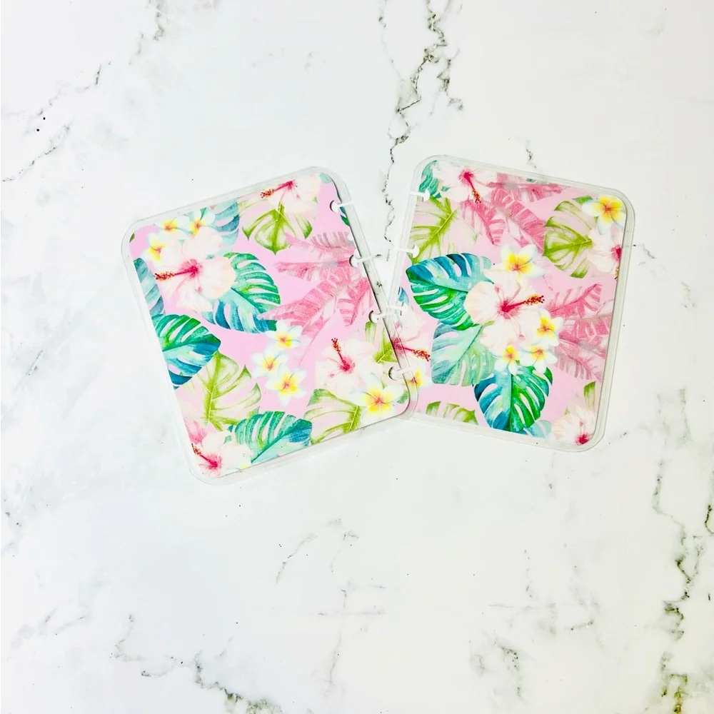 Planner micro size tropical floral 12 months plants lover stickers